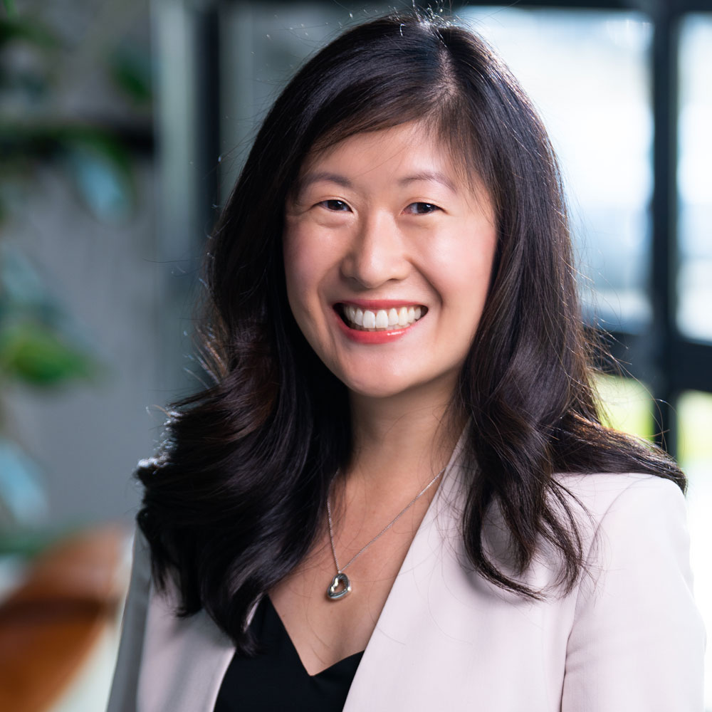 Executive headshot of Ellen Yan